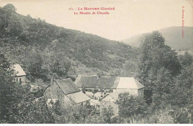 58 Nievre Ai#Dc434 Le Moulin De Chazelle Et Ses Environs