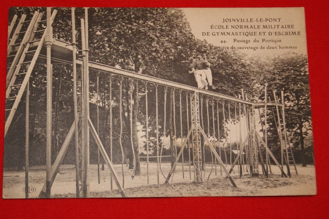 Joinville Le Pont Ecole Militaire Gymnastique Escrime Passage Portique  (R423)