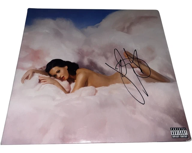 Katy Perry Signed Teenage Dream Lp Album Vinyl Authentic Autograph Jsa