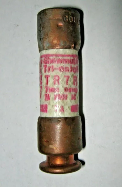 Gould Shawmut Fuse, TR7R, Used