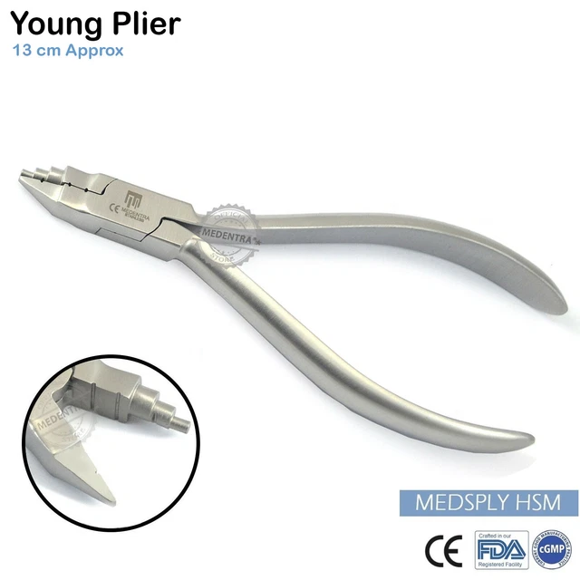 Orthodontic Young Pliers Dental Loop Bending Dental Surgical Braces Pliers New