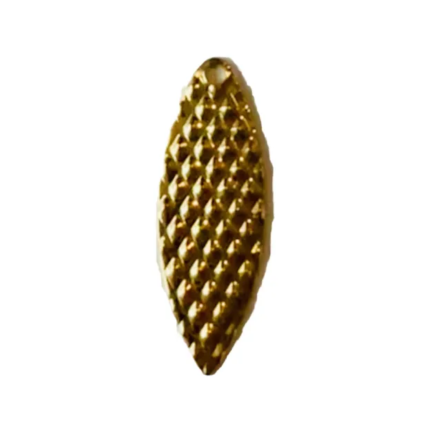 Willow Leaf Spinner Blades Gold FOR SALE! - PicClick