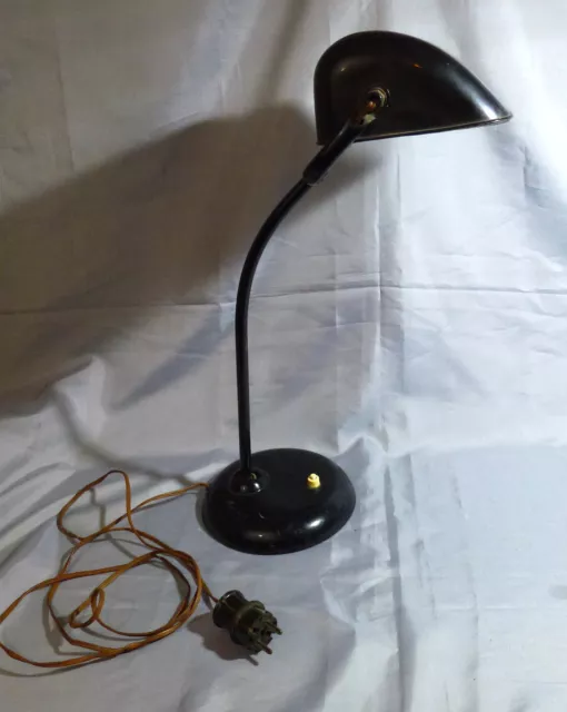 orig Kaiser Idell Schreibtischlampe 6581 Jahre Bauhaus Chr. Dell Industrielampe