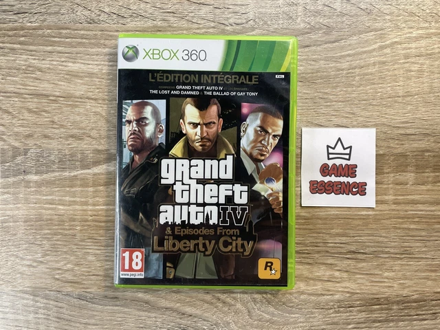 GTA Episodes From Liberty City Avec Carte - Xbox 360 Complet FR - Très Bon état