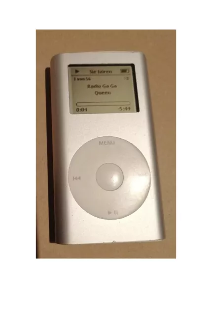 Apple iPod mini A1051 4GB MP3 Player - 1. Generation - silber