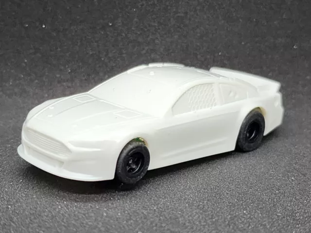 Afx Tomy Mega G+ Chevy Stocker Paintable White Ho Slot Car Near Mint Runs Strong