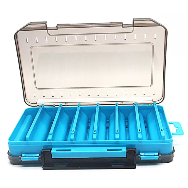 Fishing Tackle Box 14 Compartments Fishing Accessories Lure Hook Storage Case