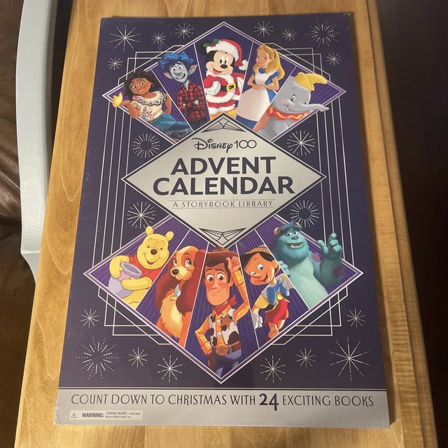 DISNEY 100 CHRISTMAS 2023 Advent Calendar with 24 Storybooks Mickey
