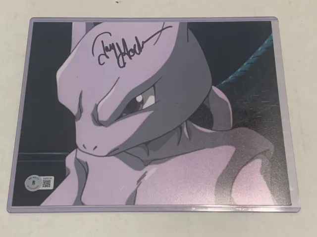 JAY GOEDE Signed Autographed "Mew Two" Pokemon Color 8x10 Beckett COA