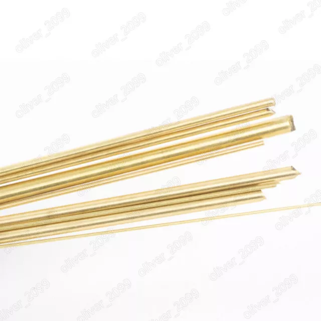 Brass Round Rods Brass Stick Solid Brass Thin Round Rod Length 250mm Select Dia.