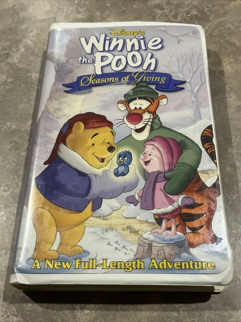Winnie The Pooh Seasons Of Giving Vhs VHS WINNIE THE Pooh - Seasons of Giving (VHS, 1999, Clamshell) £4.69