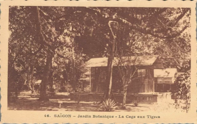 Vietnam Cochinchine Saigon Jardin Botanique La Cage aux Tigres 05.51