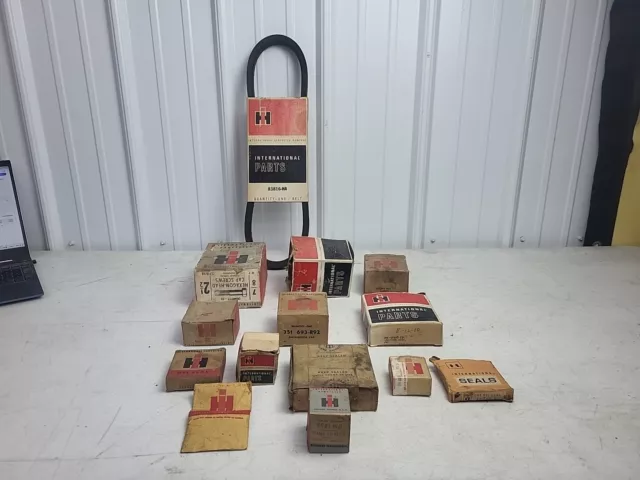 Group Of International Harvester IH Parts With Original Boxes!