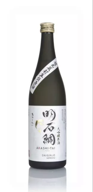 Sake - Akashi tai - Daijino Genshu 38% Rice Milling.