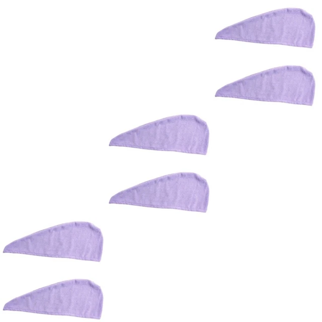 6 Pcs Fast Drying Shower Bath Towels Towel Hair Dry Hair Cap