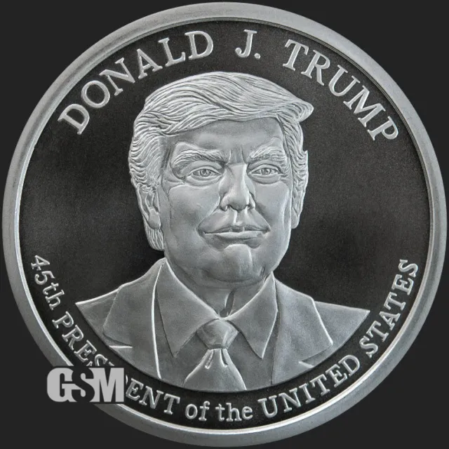 LOT OF 3 Donald Trump 2020 5 oz .999 silver BU 45th President commemorative MAGA