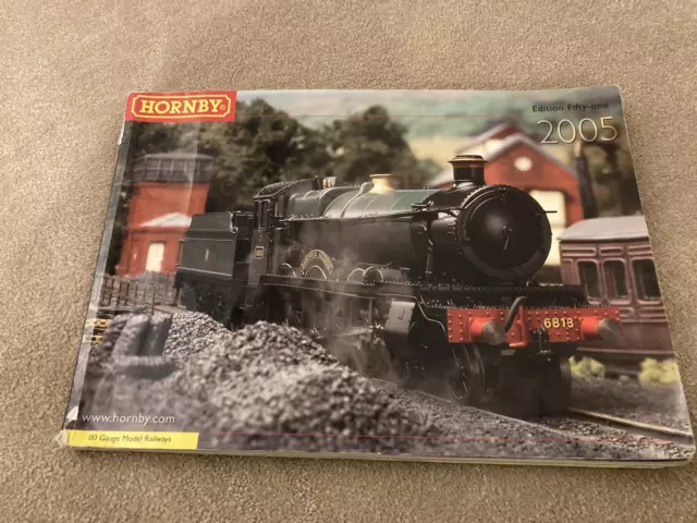 Hornby R8109 Model Train Catalogue Edition 51 2005 Slight Damage. Complete.