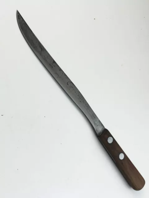 Cuchillo tallado vintage Rady Ribbard 200 mm hecho en EE. UU. 187