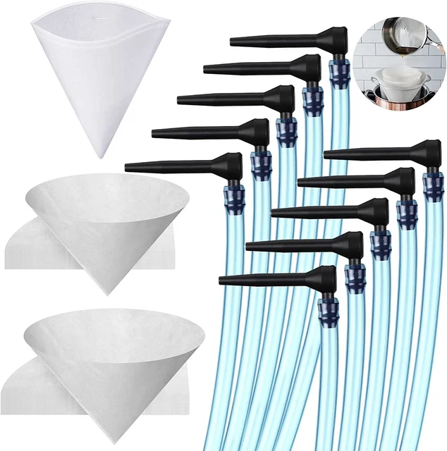 22 Pcs Maple Syrup Tree Tapping Filtering Kit Includes 10 Sets 3.28 Ft Extra Lon