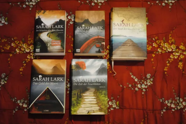 Sarah Lark - 5 Bände (2x Gebundene Ausgabe, 3x Taschenbuch)