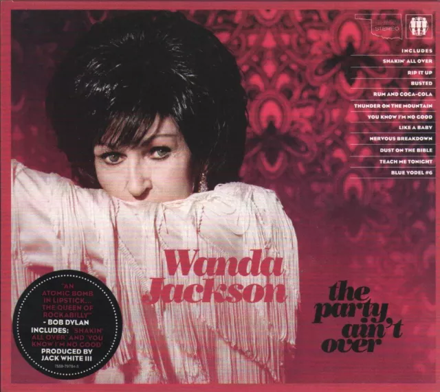 Wanda Jackson Party Ain't Over CD Europe Nonesuch 2011 in digipak TMR031