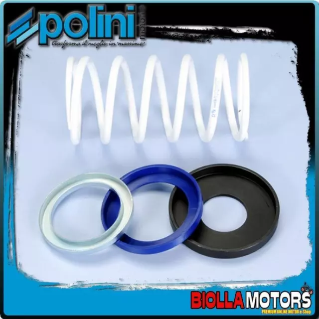 243.098 MOLLA CONTRASTO VARIATORE POLINI BIANCA YAMAHA TMAX 500 Iniezione (04/07