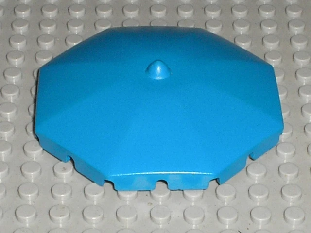 PARASOL BLEU LEGO Fabuland blue Umbrella Top ref x837 set 3667