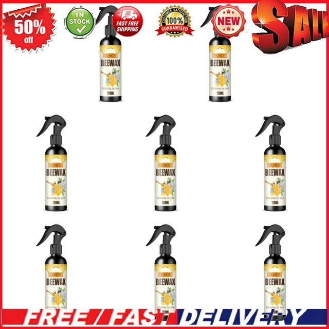120ml Protezione Mobili Lucidatura Usura Spray Cera d'Api Resistente per Pavimento (A)