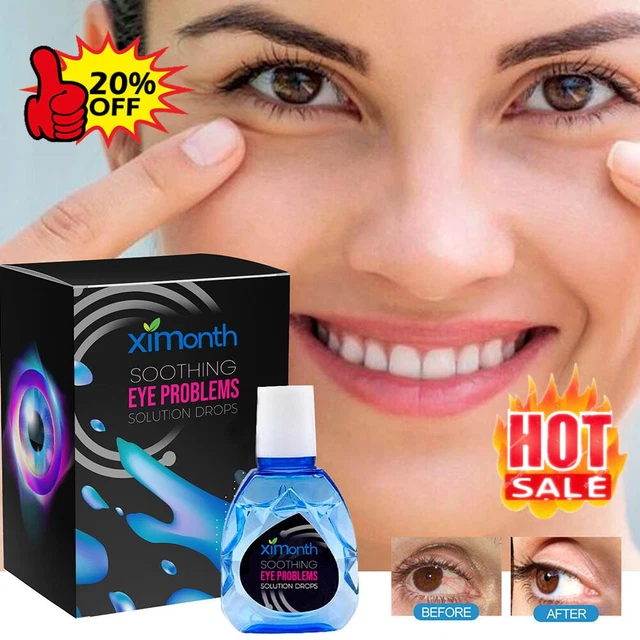 Gotas de solución para problemas oculares para tratamiento ATTDX, gotas calmantes para los ojos secos