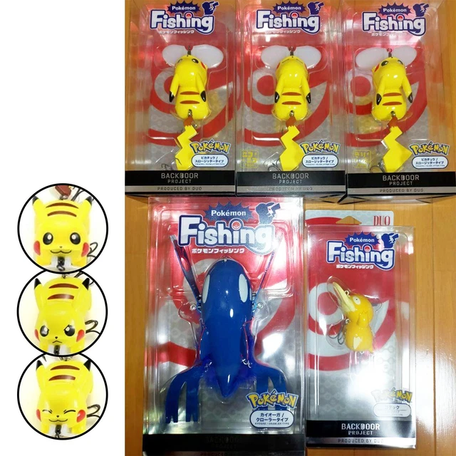 POKEMON SEÑUELO DE Pesca Pikachu Kyogre 2 Set Limited DUO EUR 122