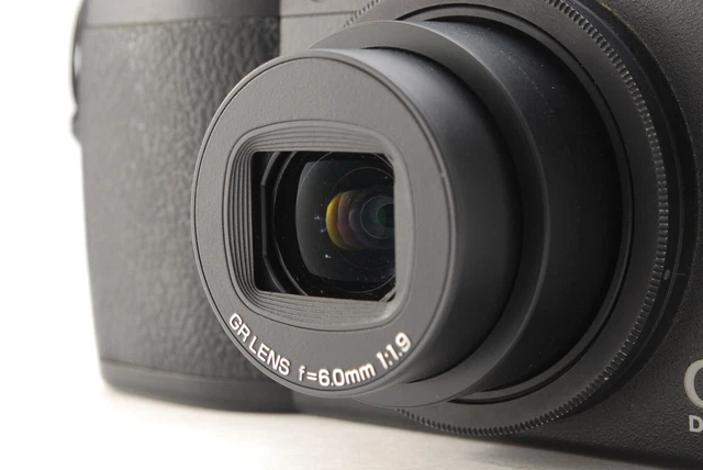 AS-IS Ricoh GR Digital III 3 10.0MP Compact Digital Camera Black JAPAN 3