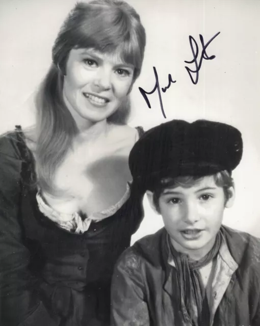Actor Mark Lester signed 8x10 photo from the film OLIVER!