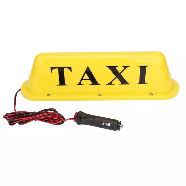 (Artikelnummer: D010A))Magnetische Taxilampe 12 V LED Magnetisches Taxischil LIF