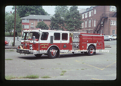 Morristown NJ 1990 Emergency One pumper Fire Apparatus Slide
