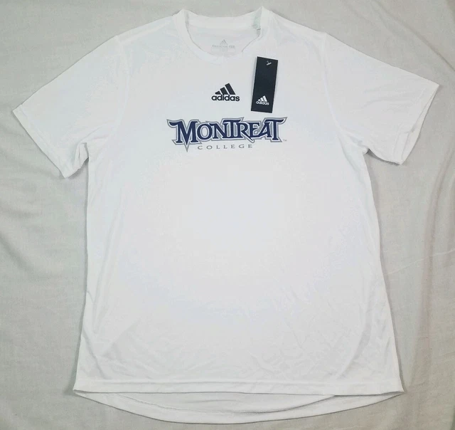 Montreat College Adidas T Shirt Christian Short Sleeve 2019 NC Small S White