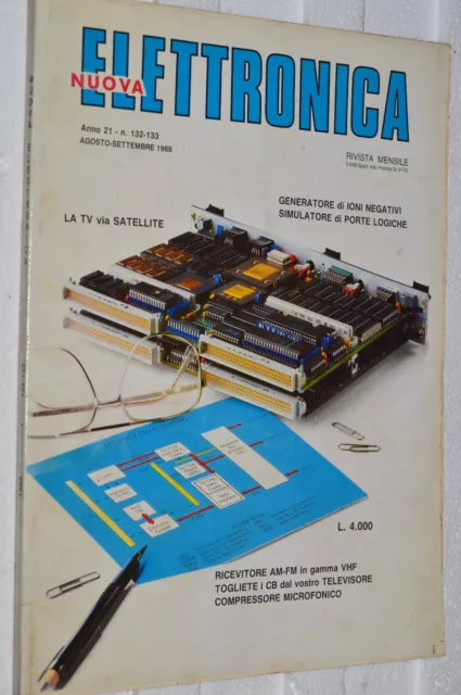 Nuova Elettronica-N°132/133-Ago/Set-1989-Gener.ioni Negativi-Compressore Microf.