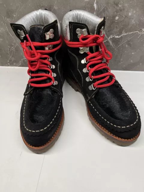 PENELOPE CHILVERS BLACK Pioneer Suede Boots 37 New 125.00 PicClick UK