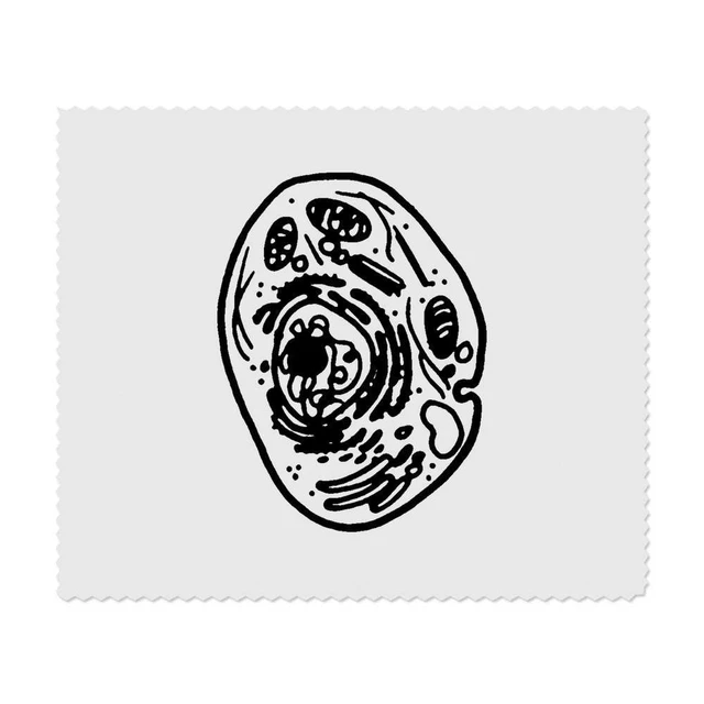 2 paños de limpieza de lentes/gafas de microfibra ""Animal Cell"" (LC00018870)