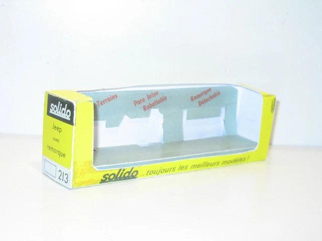 Solido 1/43 Jeep Willys Avec Pare-câble Et Remorque - WW2 - Collection