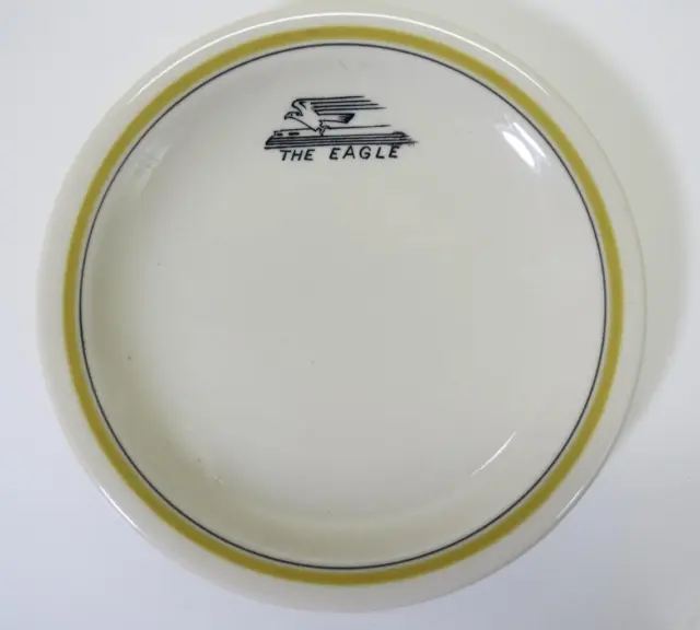 Vintage Missouri Pacific Lines The Eagle 5.5" Plate - Syracuse China