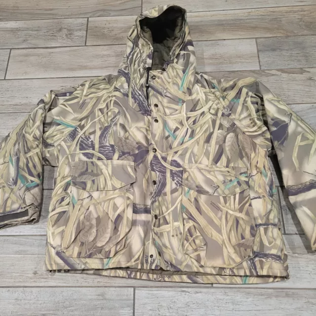 VINTAGE WALLS OUTDOORS Advantage Camo Insulated Hooded Jacket Men's ...