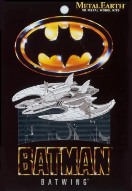 BATWING BATMAN 1989 Metal Earth 3D Model Kit