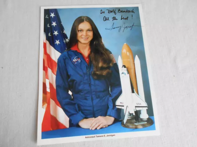 Shuttle NASA Litho original signiert Tamara Jernigan Space