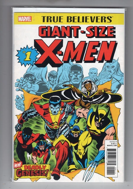 True Believers: Giant-Size X-Men #1 • Reprints First Issue • Marvel • 2017
