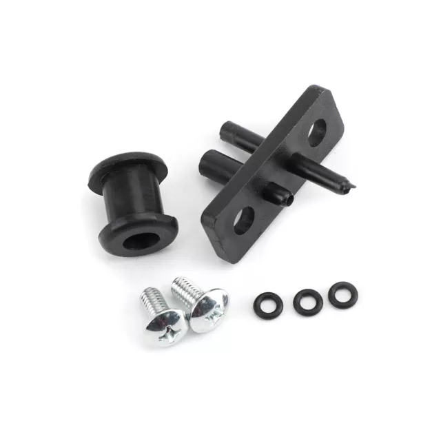 Dual Line Fuel Tank Flange Kit For Plastic Tanks For Honda Trx70 Trx125 85-87 Us
