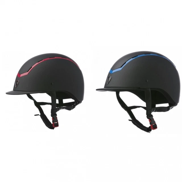 Reithelm Reitkappe Reiterhelm Insert Coloré EquiTheme schwarz rot blau 52-57
