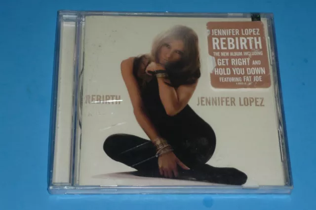 Jennifer Lopez - "Rebirth" - Cd - Hype Sticker - Sony/Bmg - Sealed