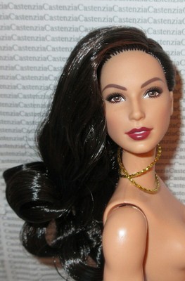 BARBIE NUDA ARTICOLATA Raven Wonder Woman Ww84 Diana Prince Doll Per