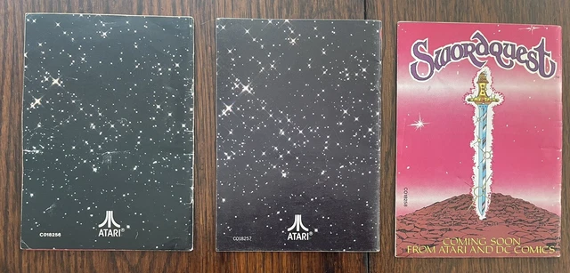 1982 Atari/DC ATARI FORCE mini comics # 1 2 3 2