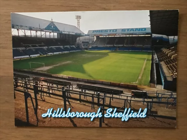 stadionpostkarte hillsborough sheffield ⚽️🏟🏴󠁧󠁢󠁥󠁮󠁧󠁿